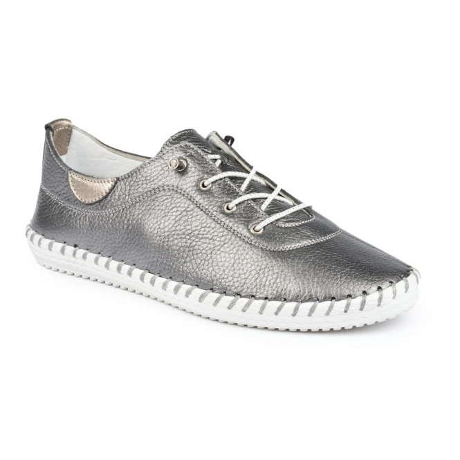 LUNAR St. Ives Pewter Plimsoll 1 LUNAR St. Ives Pewter Plimsoll