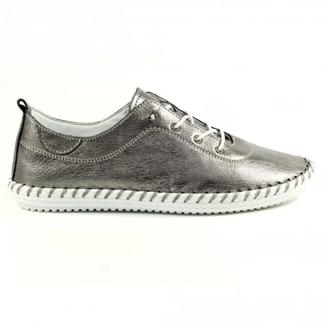 LUNAR St. Ives Pewter Plimsoll 2 LUNAR St. Ives Pewter Plimsoll - Image 2