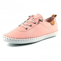 LUNAR St Ives Pink Plimsoll -Elle Shoes Shop st ives pink plimsoll p5689 342352 medium