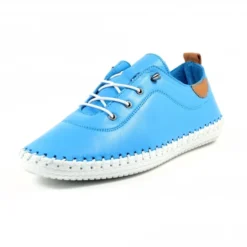 LUNAR St Ives Santorini Blue Plimsoll -Elle Shoes Shop st ives santorini blue plimsoll p5691 342459 medium