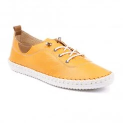 LUNAR St. Ives Tangerine Plimsoll
