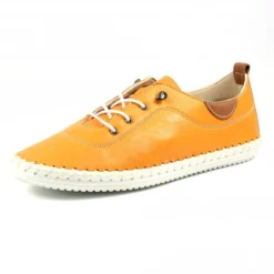 LUNAR St. Ives Tangerine Plimsoll -Elle Shoes Shop st ives tangerine plimsoll p5913 354782 medium