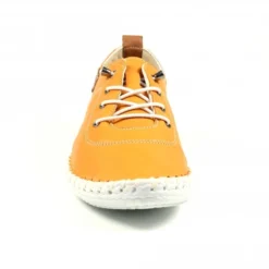 LUNAR St. Ives Tangerine Plimsoll -Elle Shoes Shop st ives tangerine plimsoll p5913 354794 medium