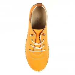 LUNAR St. Ives Tangerine Plimsoll -Elle Shoes Shop st ives tangerine plimsoll p5913 354800 medium