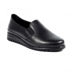 LUNAR Stash Black Leather Shoe