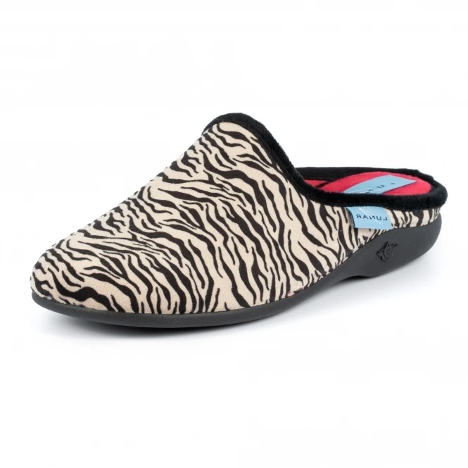 LUNAR Tango Beige Mule Slipper 3 LUNAR Tango Beige Mule Slipper - Image 3