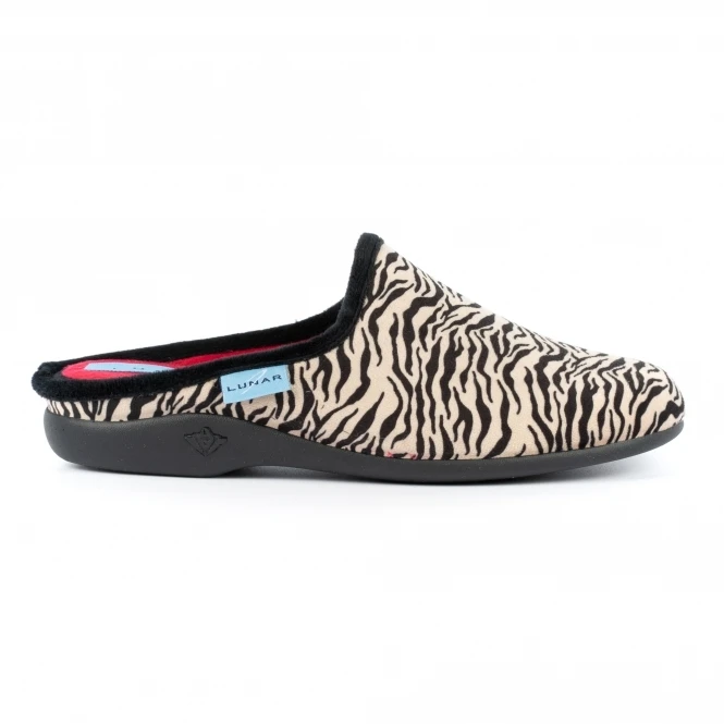 LUNAR Tango Beige Mule Slipper 2 LUNAR Tango Beige Mule Slipper - Image 2