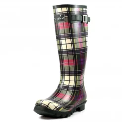 LUNAR Tartan Wellington -Elle Shoes Shop tartan wellington p163 331132 medium