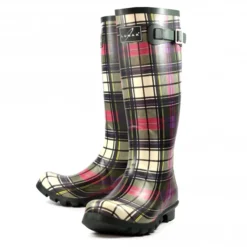 LUNAR Tartan Wellington -Elle Shoes Shop tartan wellington p163 331150 medium