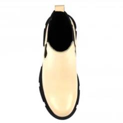 LUNAR Taya Beige Leather Ankle Boot 10 LUNAR Taya Beige Leather Ankle Boot -Elle Shoes Shop taya beige leather ankle boot p5428 323387 medium