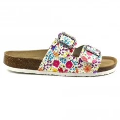 Tide Multi Floral Leather Sandal 10 Tide Multi Floral Leather Sandal -Elle Shoes Shop tide multi floral leather sandal p5263 308704 medium