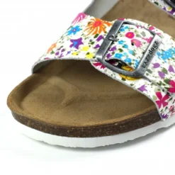 Tide Multi Floral Leather Sandal 13 Tide Multi Floral Leather Sandal -Elle Shoes Shop tide multi floral leather sandal p5263 308707 medium