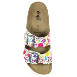 Tide Multi Floral Leather Sandal 14 Tide Multi Floral Leather Sandal -Elle Shoes Shop tide multi floral leather sandal p5263 308708 medium