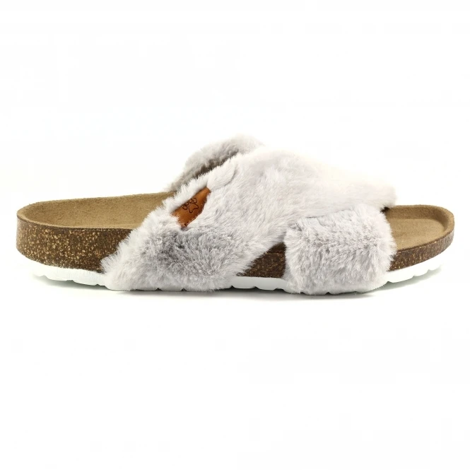 Violette Grey Slipper 2 Violette Grey Slipper - Image 2