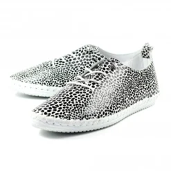 LUNAR Whitby Spot Leather Plimsoll -Elle Shoes Shop whitby spot leather plimsoll p5817 348120 medium