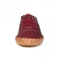 LUNAR Whitstable Burgundy Plimsoll -Elle Shoes Shop whitstable burgundy plimsoll p4842 351145 medium