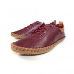 LUNAR Whitstable Burgundy Plimsoll -Elle Shoes Shop whitstable burgundy plimsoll p4842 351157 medium