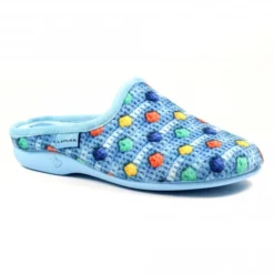 LUNAR Winova Pale Blue Mule Slipper