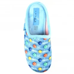 LUNAR Winova Pale Blue Mule Slipper -Elle Shoes Shop winova pale blue mule slipper p5301 317983 medium