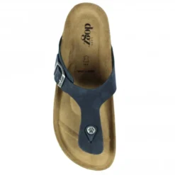 Womens Blue Roxy Toe Post Sandal -Elle Shoes Shop womens blue roxy toe post sandal p5249 317043 medium