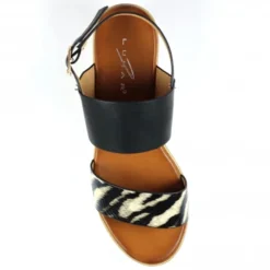 LUNAR Zelda Black Snakeskin Wedge -Elle Shoes Shop zelda black snakeskin wedge p5111 301858 medium